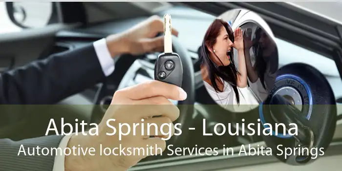 Abita Springs - Louisiana Automotive locksmith Services in Abita Springs