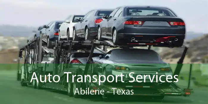Auto Transport Services Abilene - Texas