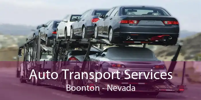Auto Transport Services Boonton - Nevada