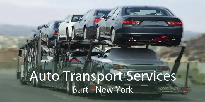 Auto Transport Services Burt - New York