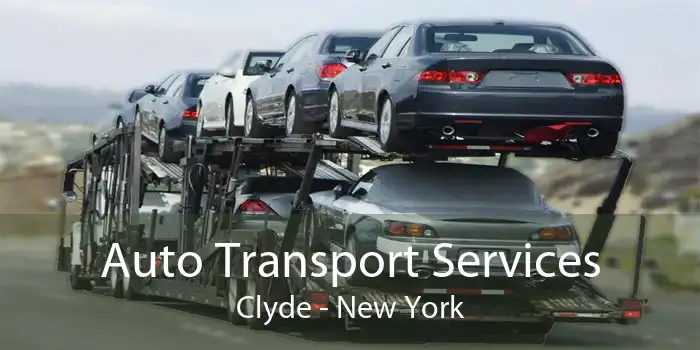 Auto Transport Services Clyde - New York
