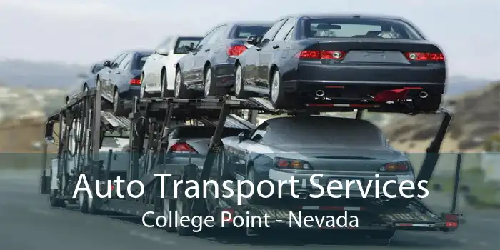 Auto Transport Services College Point - Nevada
