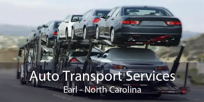 Auto Transport Services Earl - North Carolina