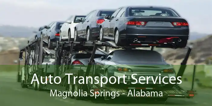 Auto Transport Services Magnolia Springs - Alabama