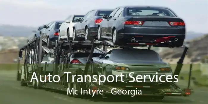 Auto Transport Services Mc Intyre - Georgia