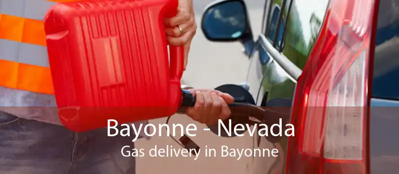 Bayonne - Nevada Gas delivery in Bayonne