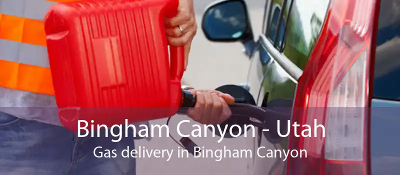 Bingham Canyon - Utah Gas delivery in Bingham Canyon