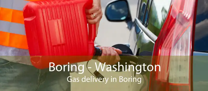 Boring - Washington Gas delivery in Boring