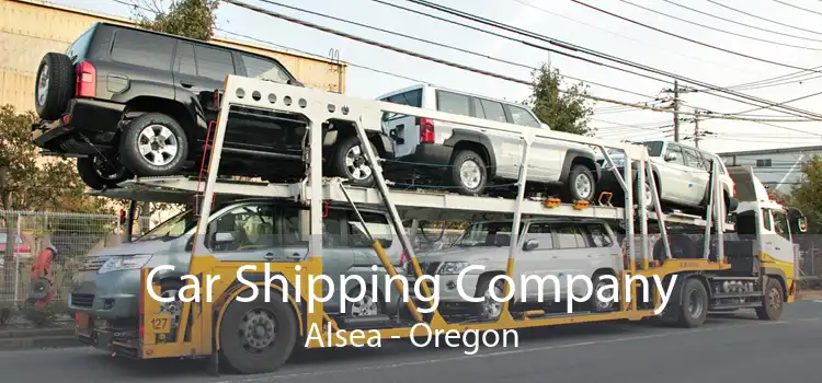 Car Shipping Company Alsea - Oregon