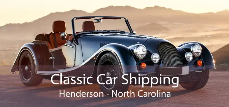 Classic Car Shipping Henderson - North Carolina