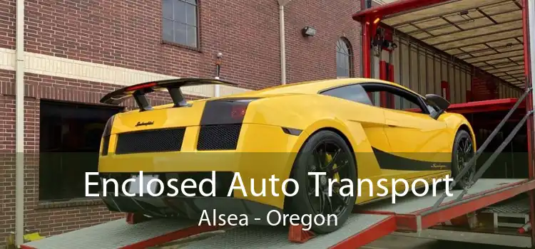 Enclosed Auto Transport Alsea - Oregon