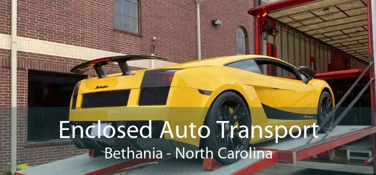 Enclosed Auto Transport Bethania - North Carolina