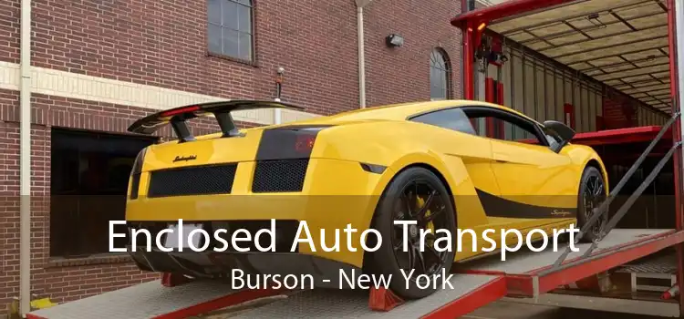 Enclosed Auto Transport Burson - New York