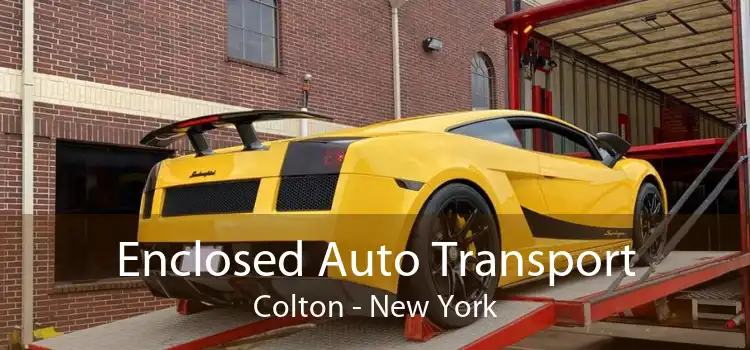 Enclosed Auto Transport Colton - New York