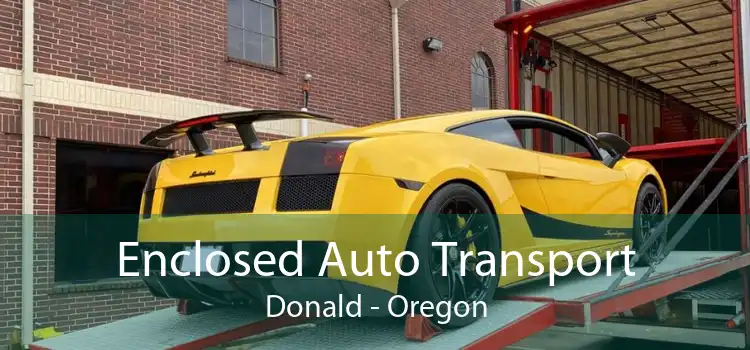 Enclosed Auto Transport Donald - Oregon