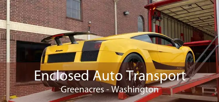 Enclosed Auto Transport Greenacres - Washington