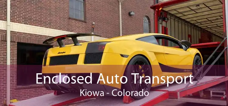 Enclosed Auto Transport Kiowa - Colorado