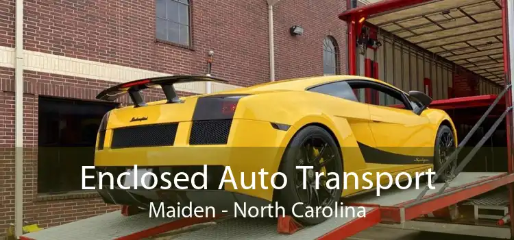 Enclosed Auto Transport Maiden - North Carolina