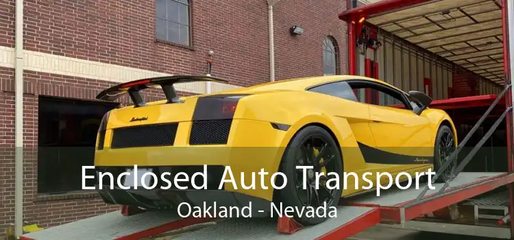 Enclosed Auto Transport Oakland - Nevada