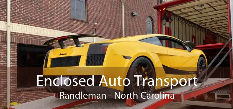 Enclosed Auto Transport Randleman - North Carolina