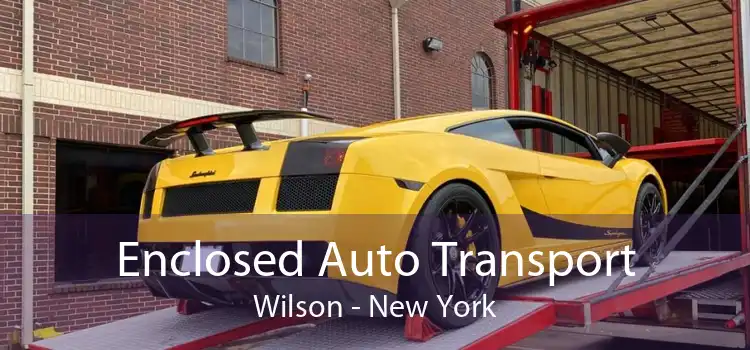 Enclosed Auto Transport Wilson - New York