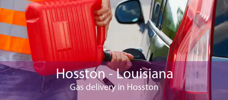 Hosston - Louisiana Gas delivery in Hosston
