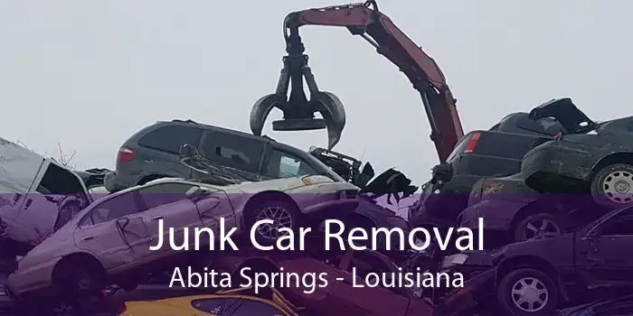 Junk Car Removal Abita Springs - Louisiana