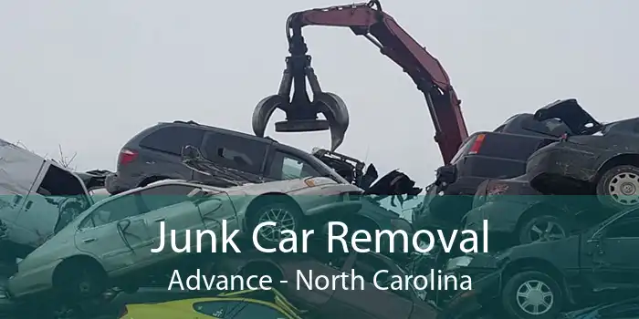 Junk Car Removal Advance - North Carolina