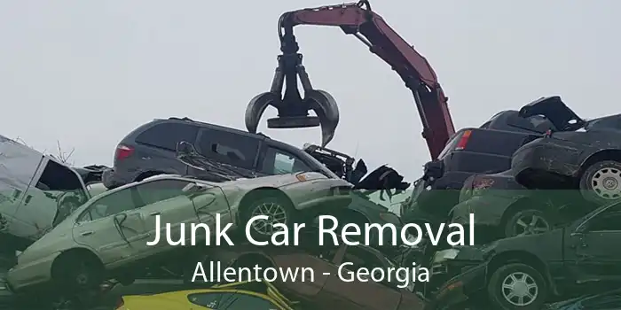 Junk Car Removal Allentown - Georgia