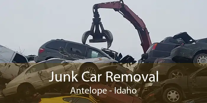 Junk Car Removal Antelope - Idaho