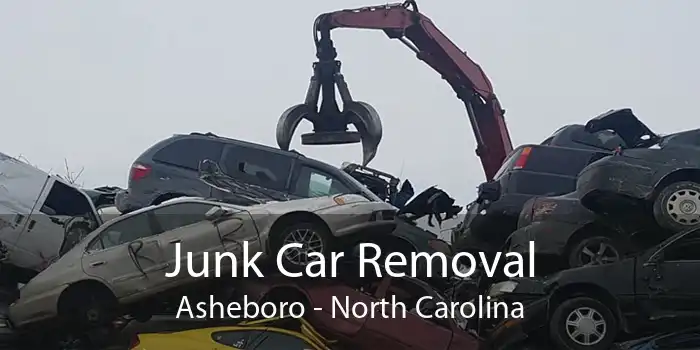 Junk Car Removal Asheboro - North Carolina