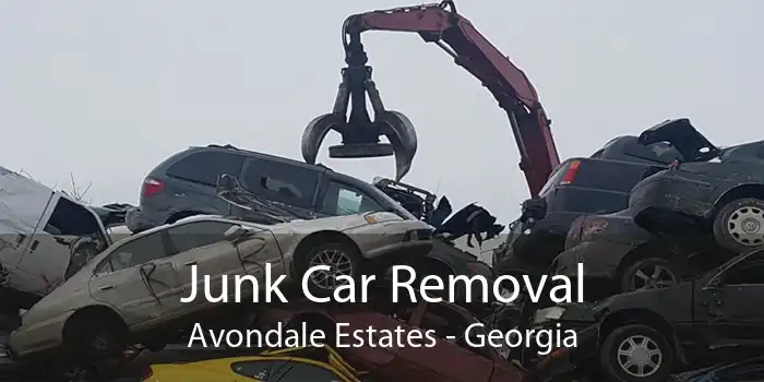 Junk Car Removal Avondale Estates - Georgia