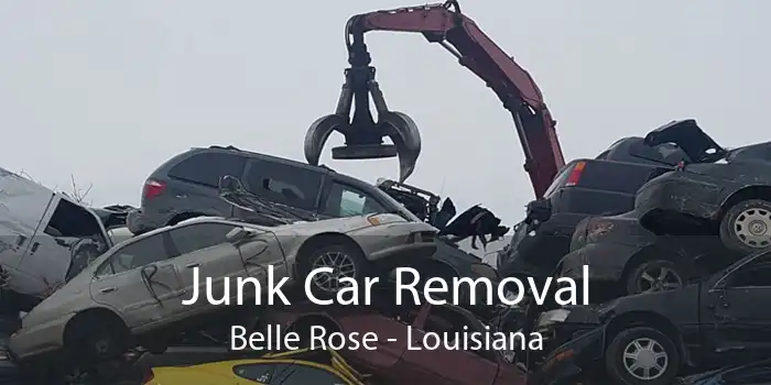 Junk Car Removal Belle Rose - Louisiana