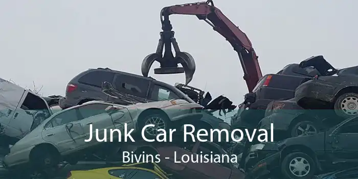 Junk Car Removal Bivins - Louisiana