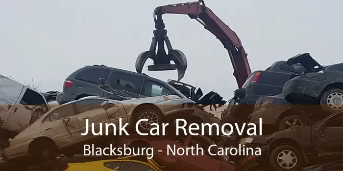 Junk Car Removal Blacksburg - North Carolina