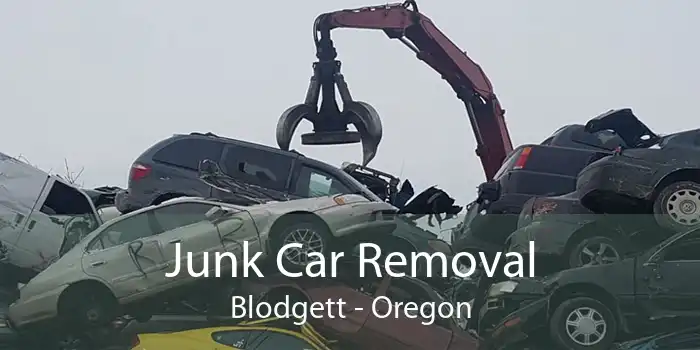 Junk Car Removal Blodgett - Oregon