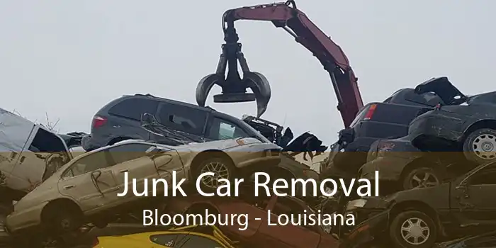 Junk Car Removal Bloomburg - Louisiana