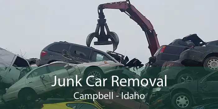 Junk Car Removal Campbell - Idaho
