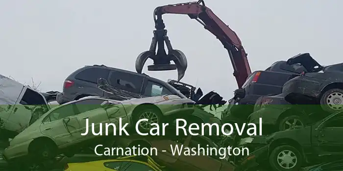 Junk Car Removal Carnation - Washington