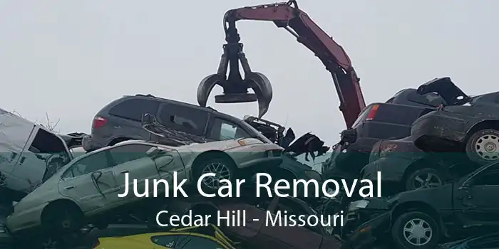 Junk Car Removal Cedar Hill - Missouri