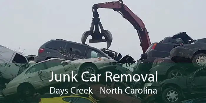 Junk Car Removal Days Creek - North Carolina