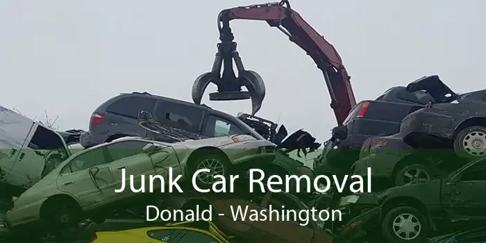 Junk Car Removal Donald - Washington