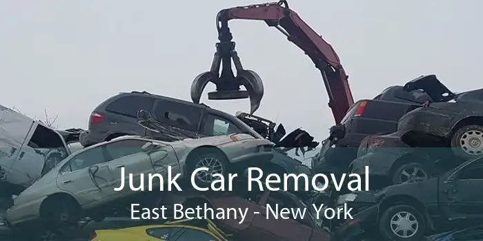 Junk Car Removal East Bethany - New York