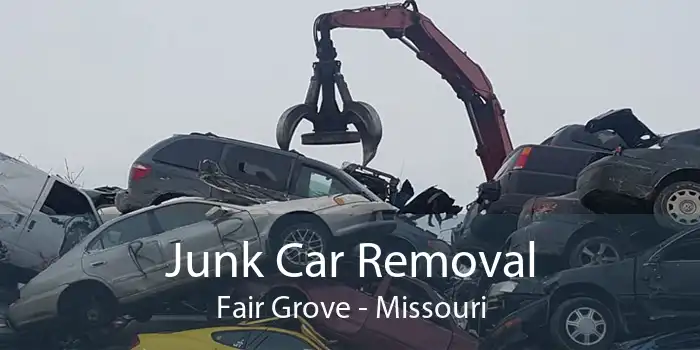 Junk Car Removal Fair Grove - Missouri