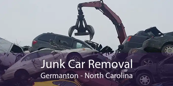 Junk Car Removal Germanton - North Carolina