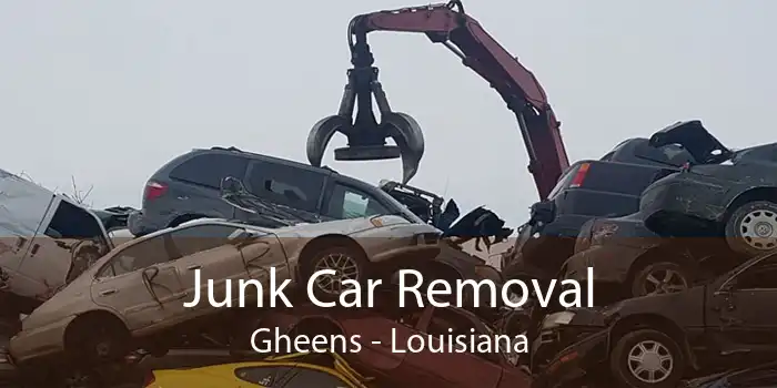 Junk Car Removal Gheens - Louisiana