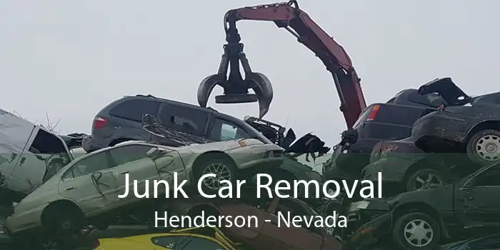 Junk Car Removal Henderson - Nevada