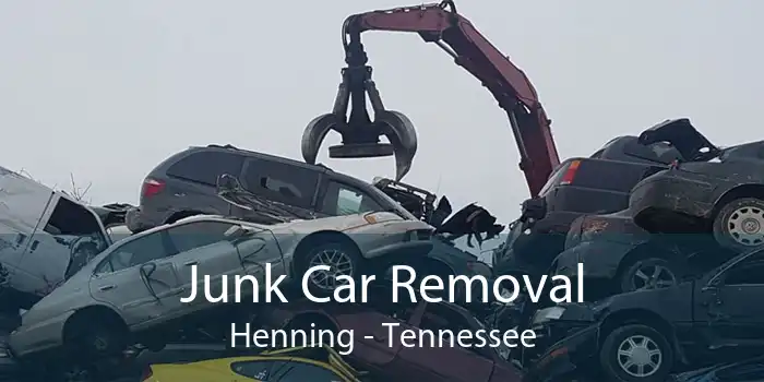 Junk Car Removal Henning - Tennessee