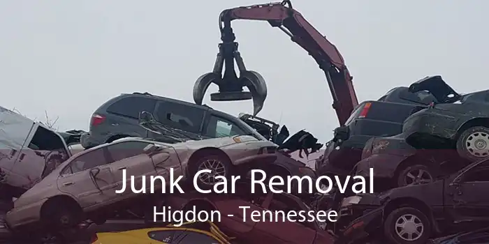 Junk Car Removal Higdon - Tennessee