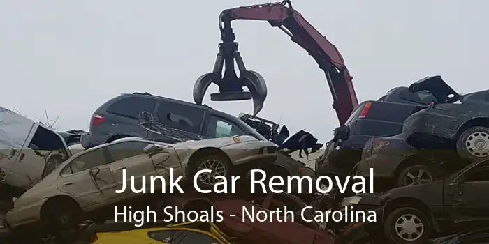 Junk Car Removal High Shoals - North Carolina